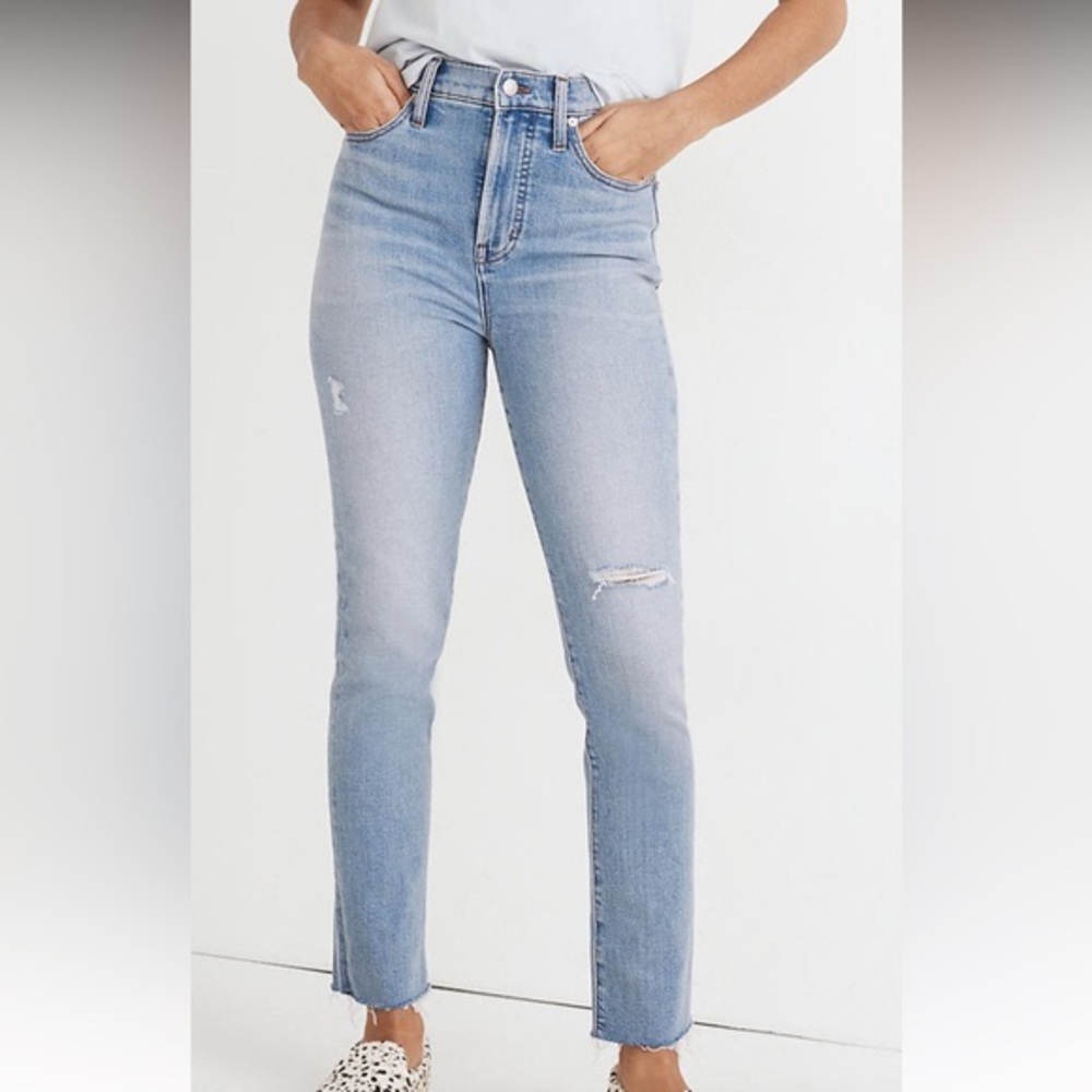 Madewell Petite Perfect Vintage Jean in Coffey Wash: Worn In Edition, Sz: 29P